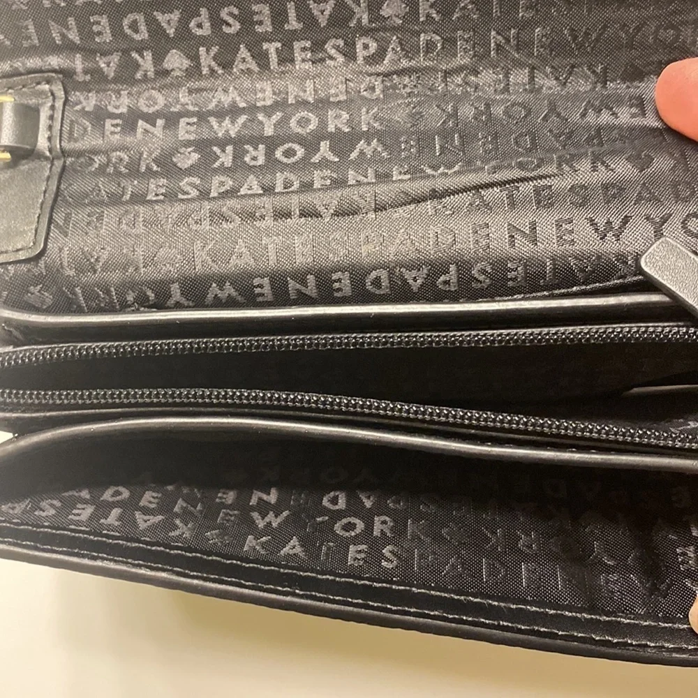 Kate Spade Black Crossbody Wallet Purse Bag